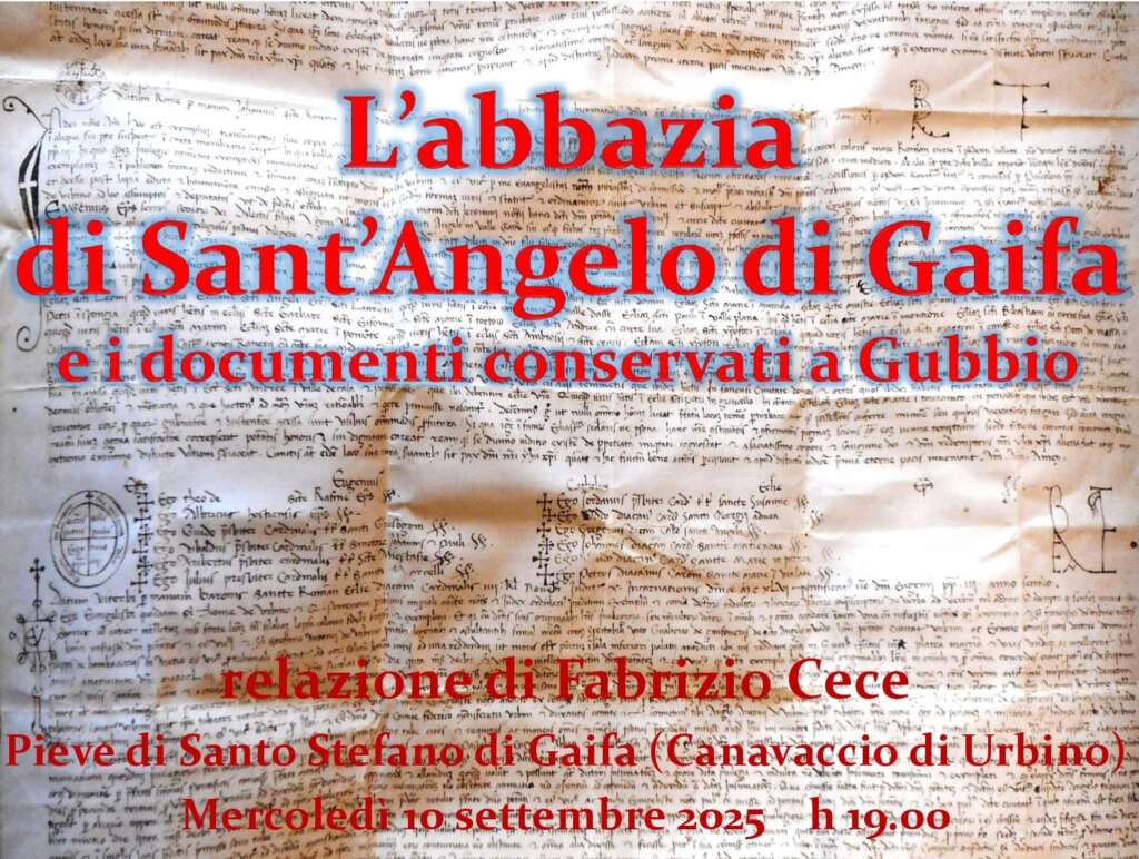 Locandina Cece relazione Gaifa 10 Settembre 2025